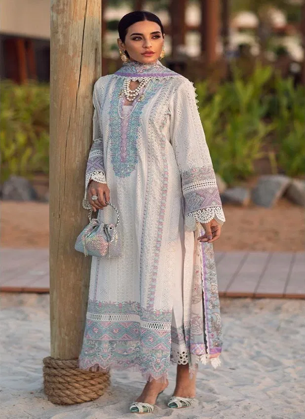 NJ 44 Noor Jahan Cotton Embroidery Salwar Kameez Wholesale Online